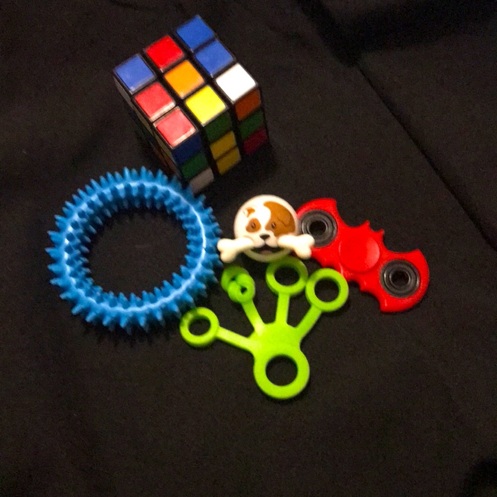 A fidget pack